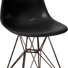 Cadeira Eames Dsr Polipropileno Base Eiffel Pintada Epoxi Div