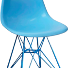 Cadeira Eames Dsr Polipropileno Base Eiffel Pintada Epoxi Div