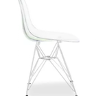 Cadeira Eames Dsr Transparente Mk-971 - Makkon