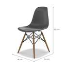 Cadeira Eames Dsw Konkret E Madeira