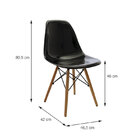 Cadeira Eames Dsw Policarbonato - Branca
