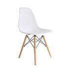 Cadeira Eames Eiffel Com Pés De Madeira Facthus