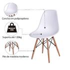 Cadeira Eames Eiffel Dkr Sala De Jantar Cozinha Quarto Escrit