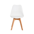 Cadeira Eames Eiffel Leda Saarinen Design Branco Para Mesa De