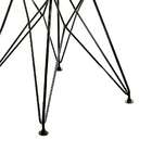 Cadeira Eames Fendi - Base Eiffel Preta