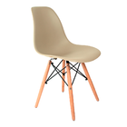 Cadeira Eames Fendi - Base Madeira Natural
