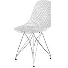 Cadeira Eames Maglia Pc Eiffel Transparente