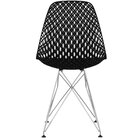 Cadeira Eames Maglia Pp Eiffel Preto
