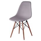 Cadeira Eames Polipropileno Base Madeira Eiffel Espresso Móve
