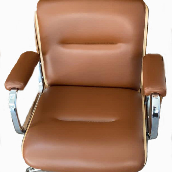 Cadeira Eames Presidente Linha Capa Em Madeira Cor Caramelo