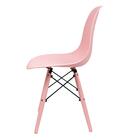 Cadeira Eames Rosa Empório Tiffany Base Em Polipropileno