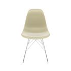 Cadeira Eames Tower Creme Empório  Base Em Aã§o Cromado