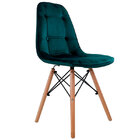 Cadeira Eames Velvet - Ecadeiras - Verde