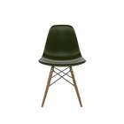 Cadeira Eames Verde Musgo E Madeira