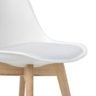 Cadeira Eames Wood Leda Design - Branca