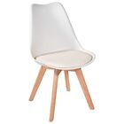 Cadeira Eames Wood Leda Design - Branca