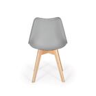 Cadeira Eames Wood Leda Design - Cinza