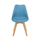 Cadeira Eames Wood Leda Design Turquesa