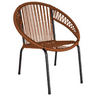 Cadeira Eclipse Em Aço Carbono E Corda Náutica