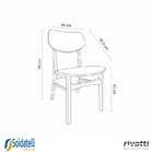 Cadeira Edna - Preto