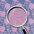 Cadeira Egg Floral Rosa E Lilás Poltrona Decorativa Com Base