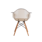 Cadeira Eiffel c/Braço Ambar Base Madeira