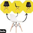 Cadeira Eiffel Charles Eames Design Moderno