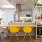 Cadeira Eiffel Com Braço E Base Em Madeira Rivatti Móveis Ama