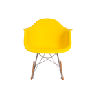 Cadeira Eiffel Eames RAR c/Braço Amarela Balanço