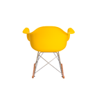 Cadeira Eiffel Eames RAR c/Braço Amarela Balanço