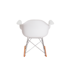 Cadeira Eiffel Eames RAR c/Braço Branca Balanço