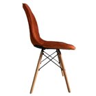 Cadeira Eiffel Estilo Botonê Aveludada Terracota