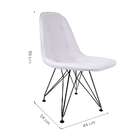 Cadeira Eiffel Ii Preta E Branca