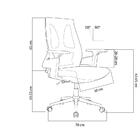 Cadeira Elements Helene Branco/grafite