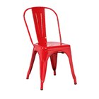 Cadeira Em Aço Com Encosto Tolix Espresso Móveis Variações De