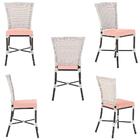 Cadeira Em Alumínio E Fibra Sintética Turquia Zanutto Com Tec