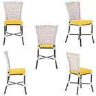 Cadeira Em Alumínio E Fibra Sintética Turquia Zanutto Com Tec