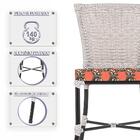 Cadeira Em Alumínio E Fibra Sintética Turquia Zanutto Com Tec