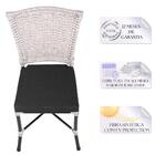 Cadeira Em Alumínio E Fibra Sintética Turquia Zanutto Com Tec