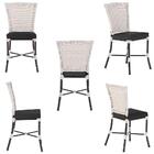 Cadeira Em Alumínio E Fibra Sintética Turquia Zanutto Com Tec