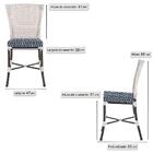 Cadeira Em Alumínio E Fibra Sintética Turquia Zanutto Com Tec