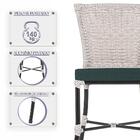 Cadeira Em Alumínio E Fibra Sintética Turquia Zanutto Com Tec