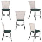 Cadeira Em Alumínio E Fibra Sintética Turquia Zanutto Com Tec