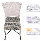 Cadeira Em Alumínio E Fibra Sintética Turquia Zanutto Com Tec