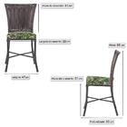 Cadeira Em Alumínio E Fibra Sintética Turquia Zanutto Com Tec