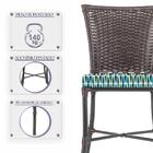 Cadeira Em Alumínio E Fibra Sintética Turquia Zanutto Com Tec