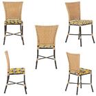 Cadeira Em Alumínio E Fibra Sintética Turquia Zanutto Com Tec