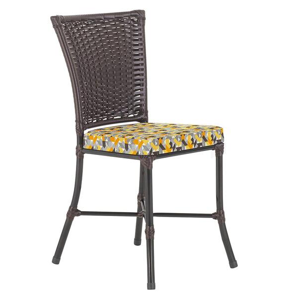 Cadeira Em Alumínio E Fibra Sintética Turquia Zanutto Com Tec