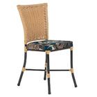 Cadeira Em Alumínio E Fibra Sintética Turquia Zanutto Com Tec