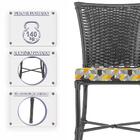 Cadeira Em Alumínio E Fibra Sintética Turquia Zanutto Com Tec